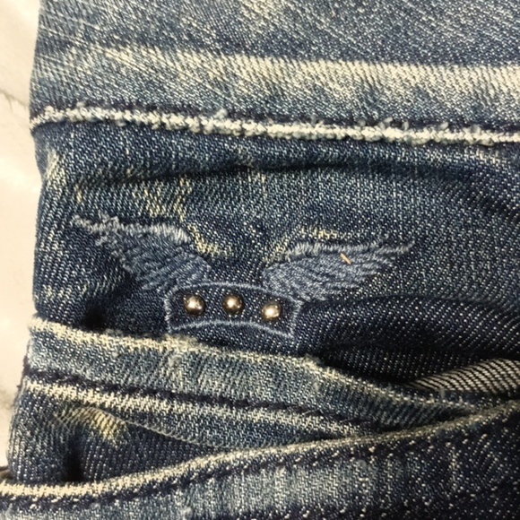 COPY - Robin's Jean distress with sequin stars July 4th  stars, red, white, blu… - Picture 16 of 16